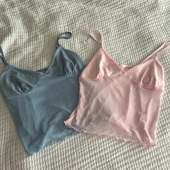 going out mesh tops • set of two - Picture 1 of 1